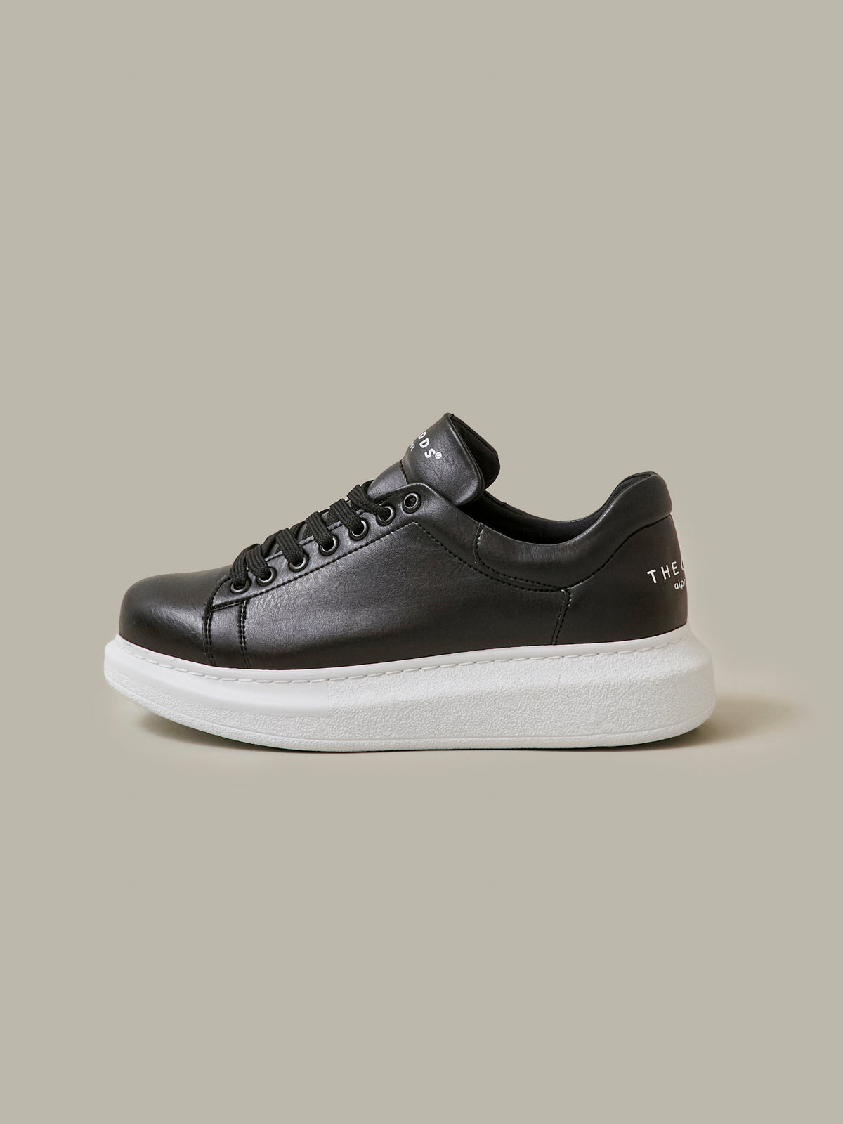 Carbon Black Unisex Sneakers/ alphabet