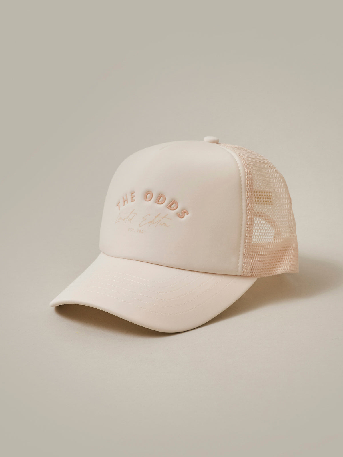 Limited Edition - Established 2021 Buttercream Trucker Cap/ LMTD edition