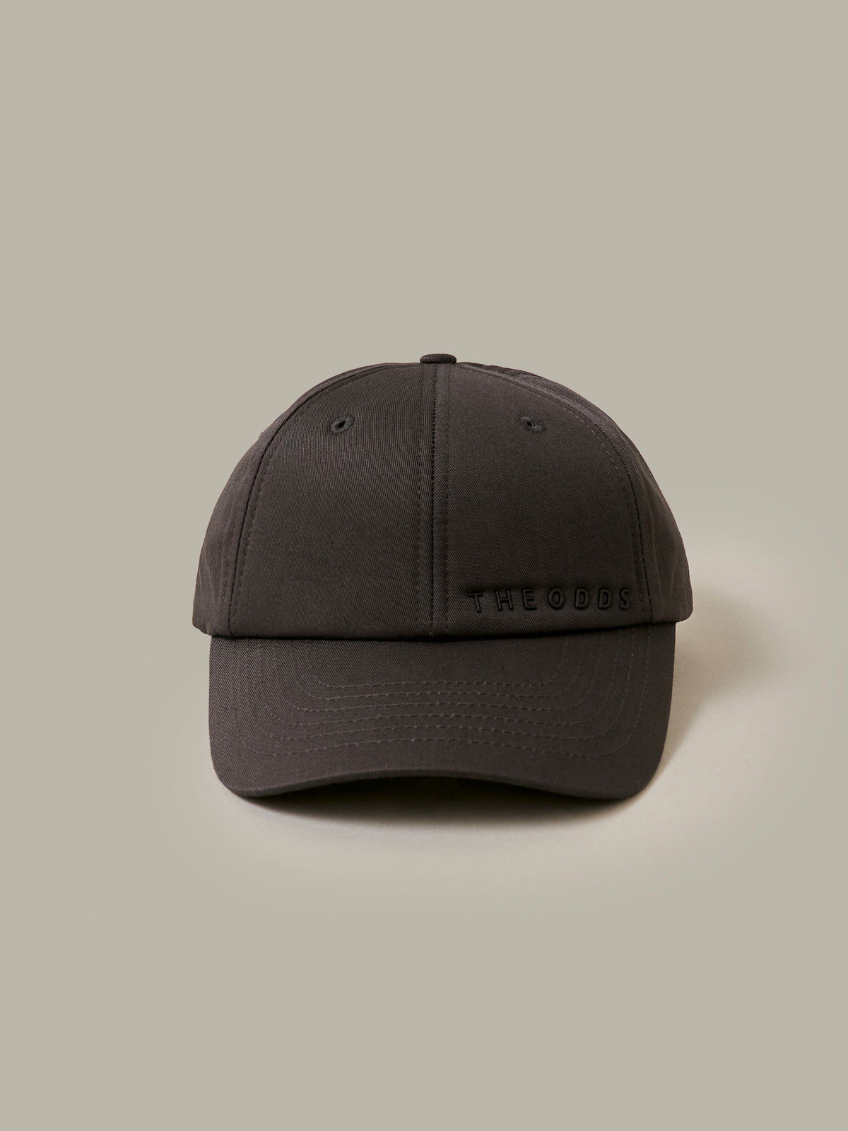Baseball Cap Carbon Black/ alphabet