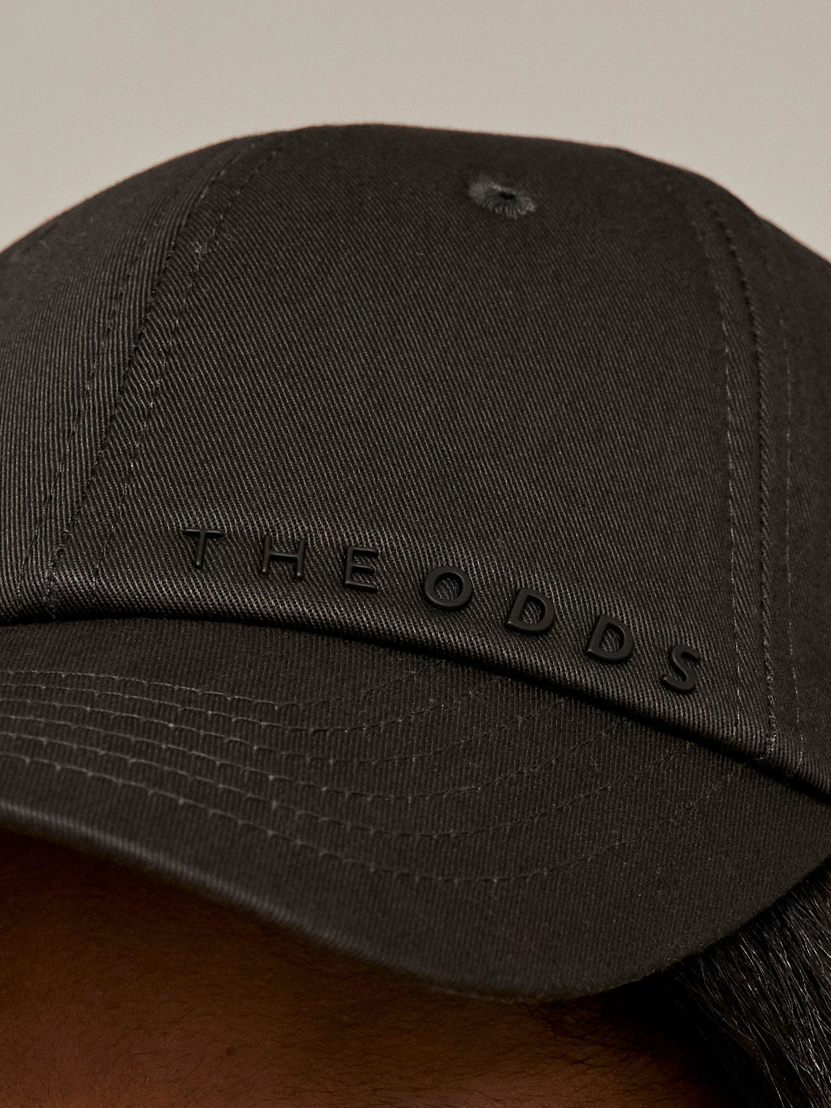 Baseball Cap Carbon Black/ alphabet