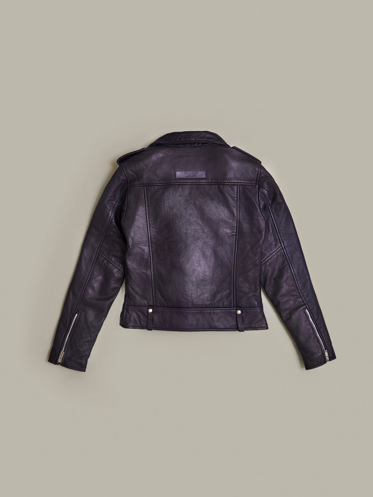 Mulberry Purple Gloss Leather Jacket Women/ LMTD Edition