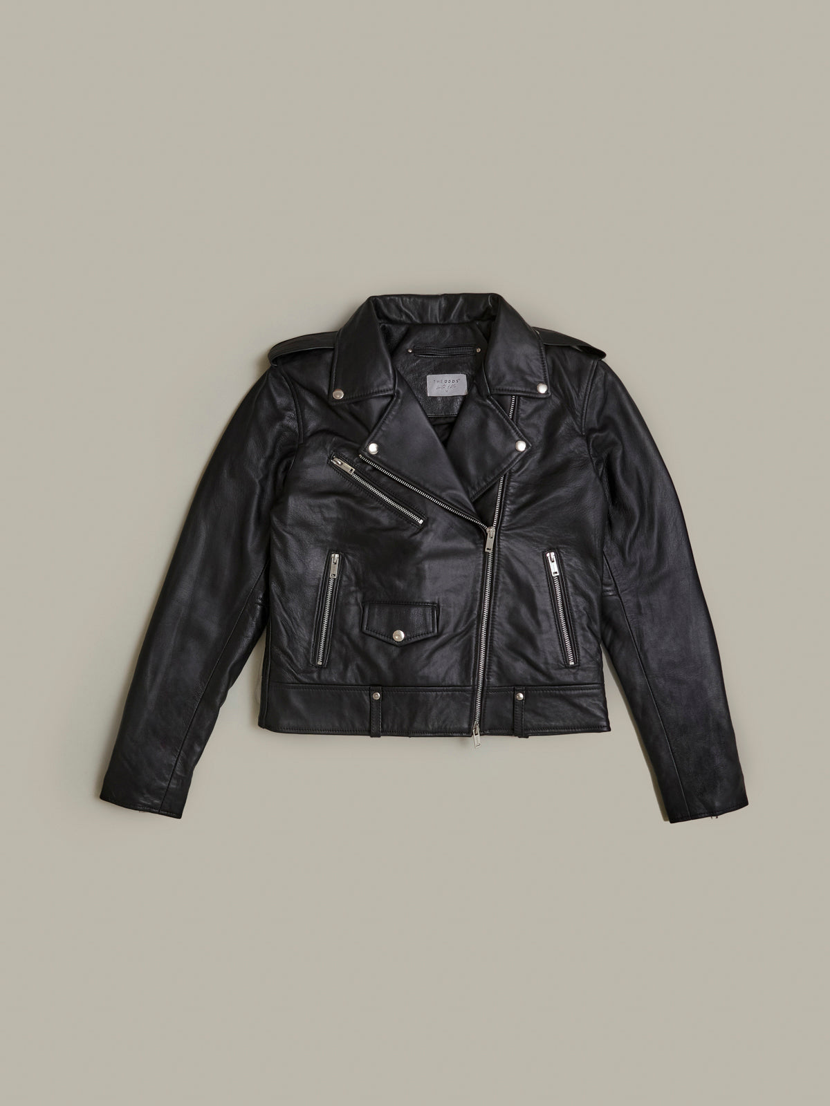 Carbon Matte Leather Jacket Women/ LMTD Edition