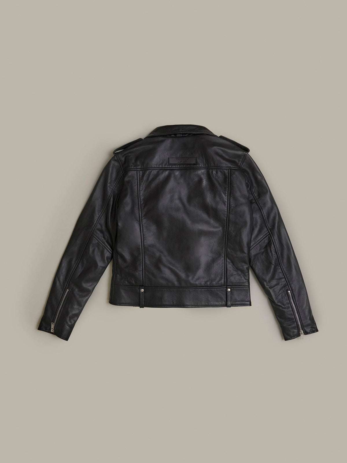 Carbon Matte Leather Jacket Women/ LMTD Edition