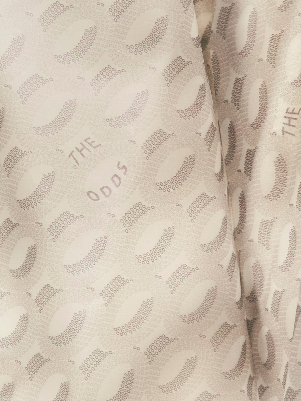 Print Marble White-Grey Raincoat/ LMTD edition