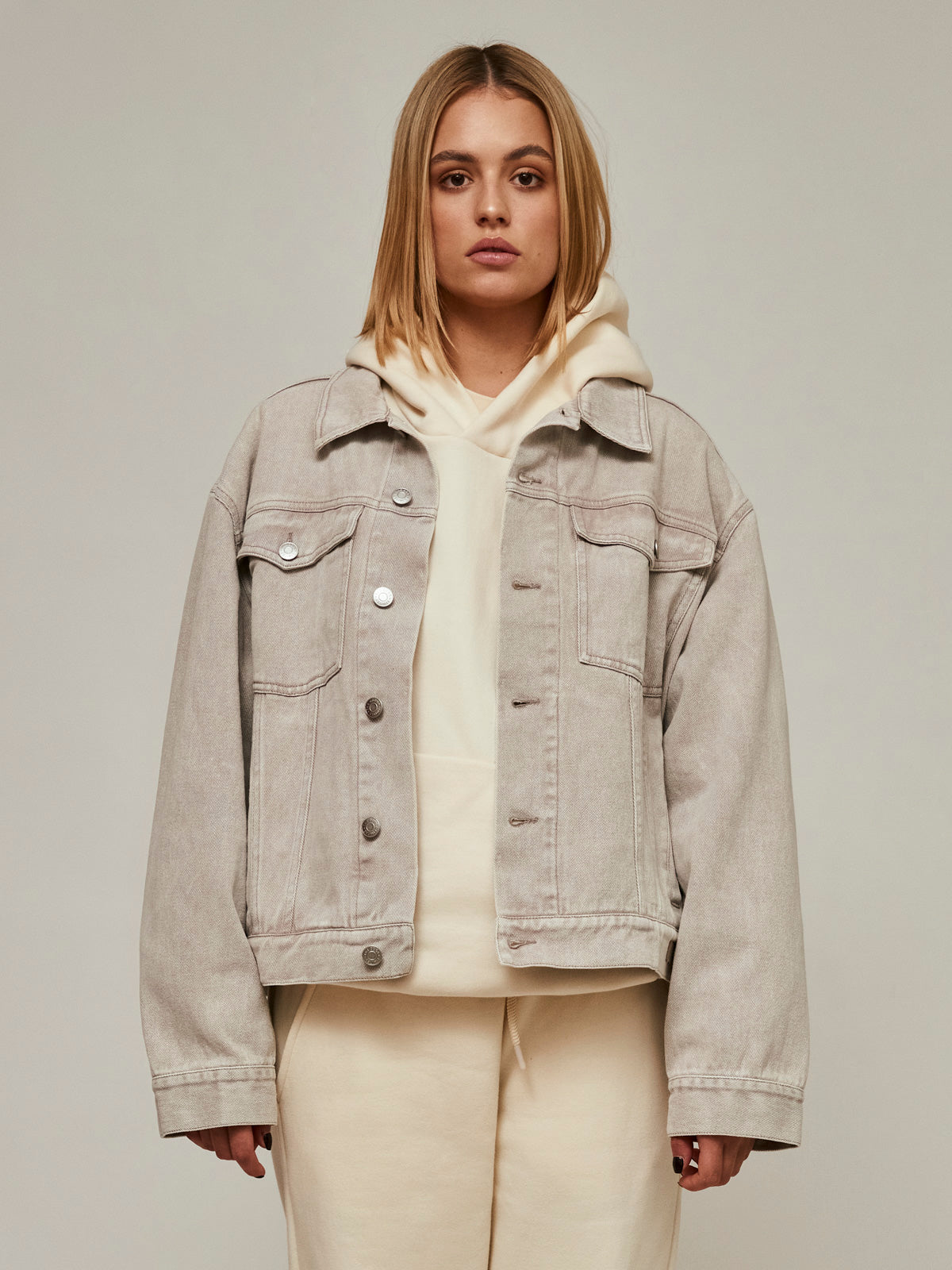 Dune Beige Jeans jacket/ LMTD edition