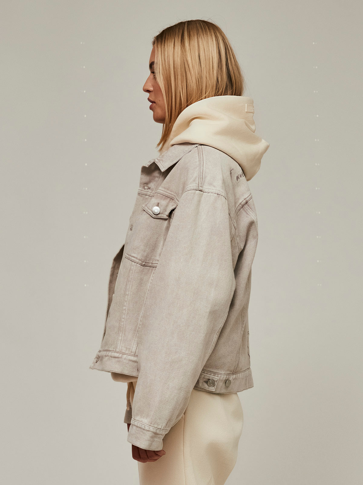Dune Beige Jeans jacket/ LMTD edition