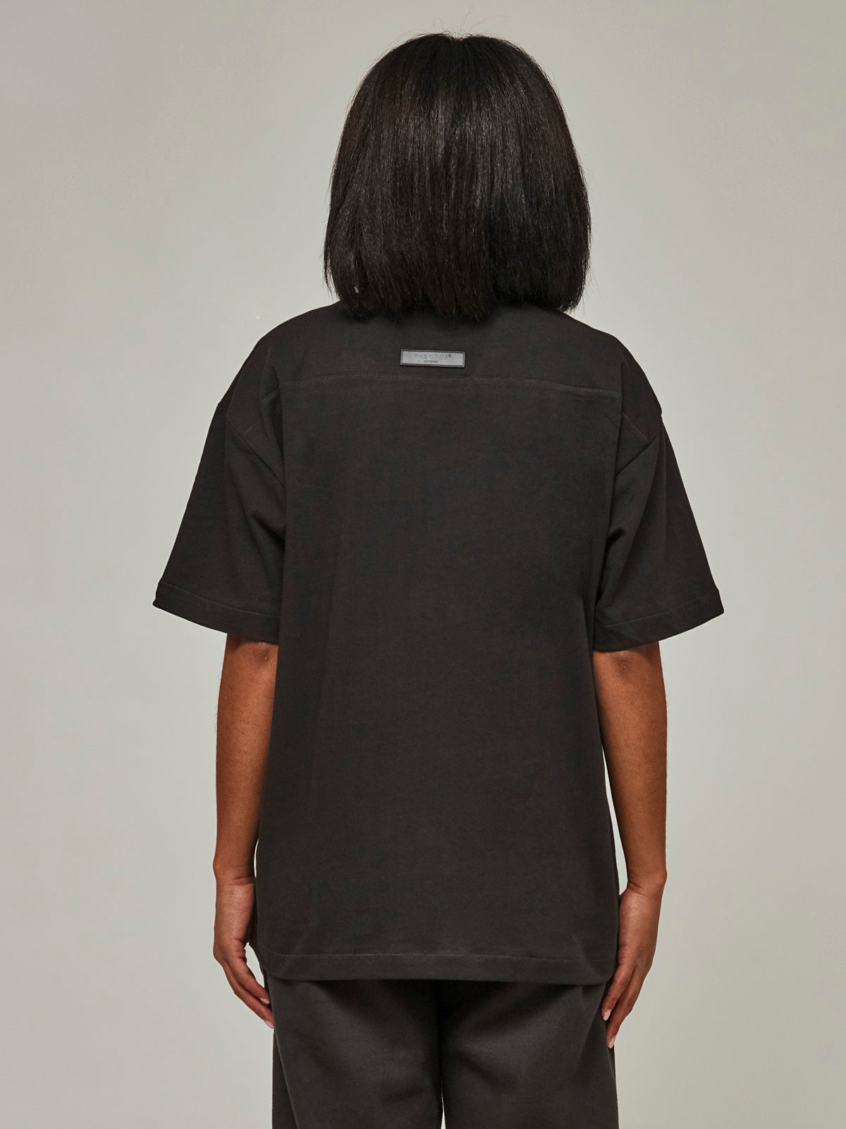 Loose T-Shirt Storm Grey/ alphabet