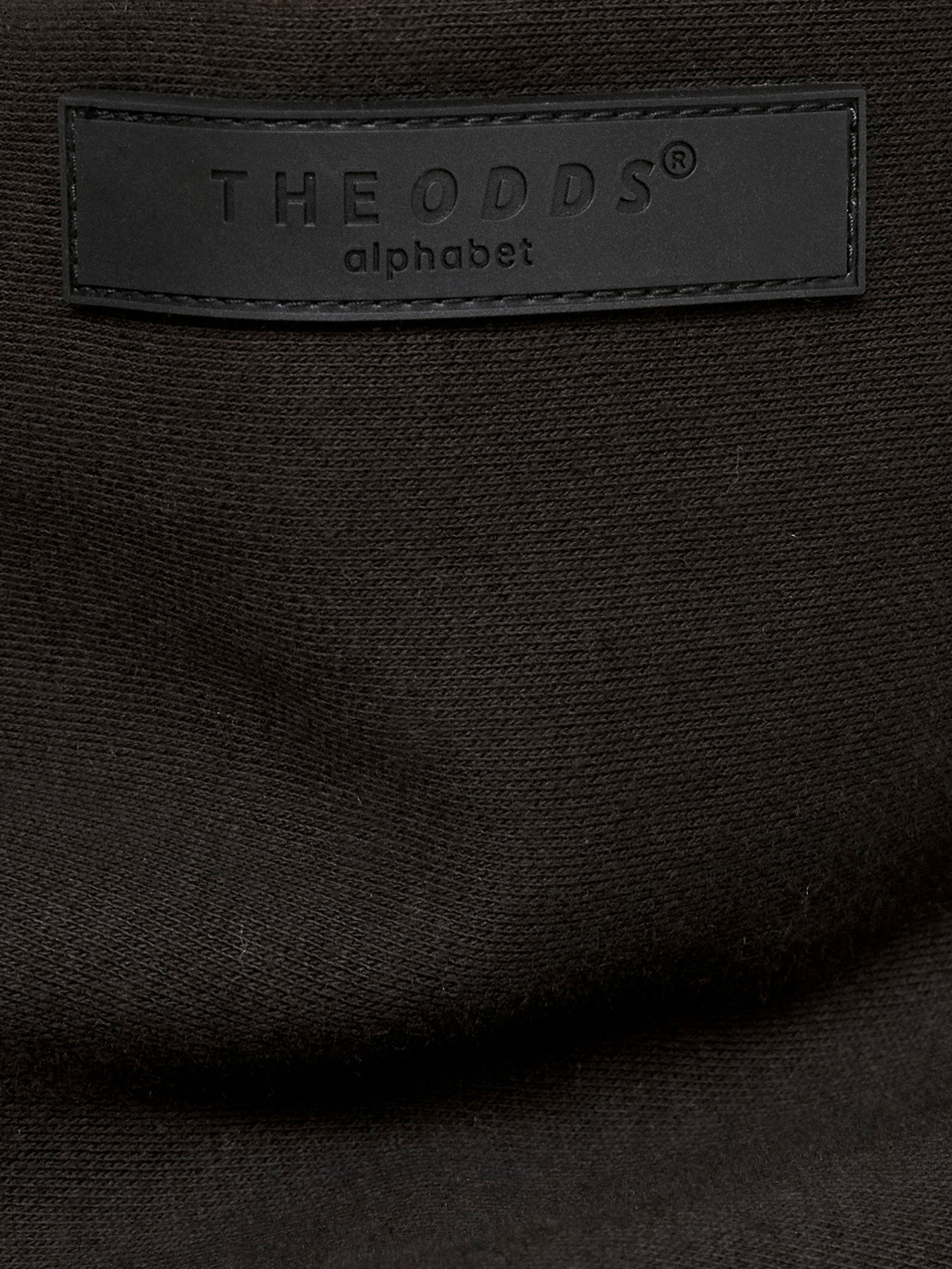 Storm Grey Hoodie/ alphabet