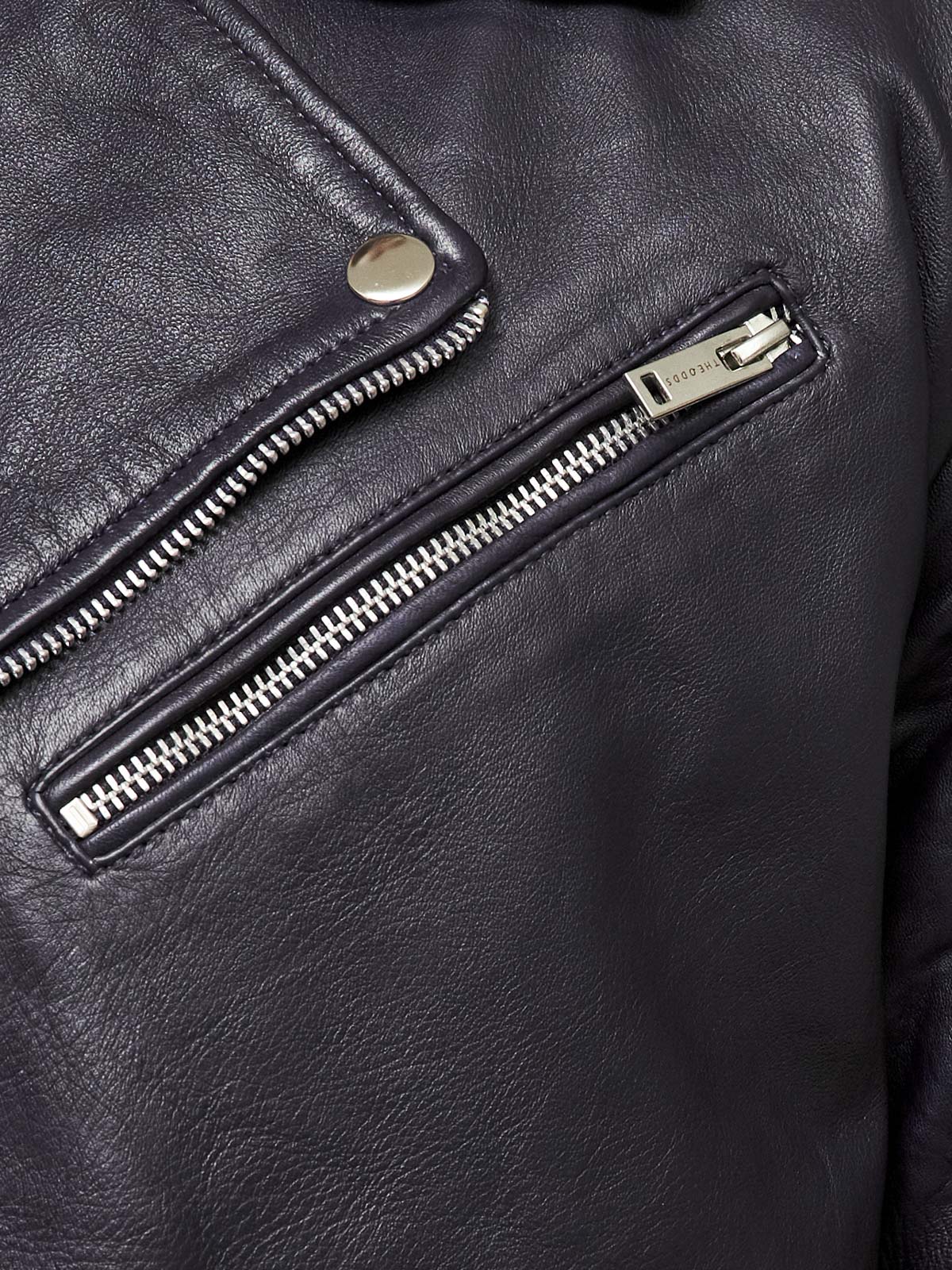 Mulberry Purple Matte Leather Jacket Men/ LMTD Edition