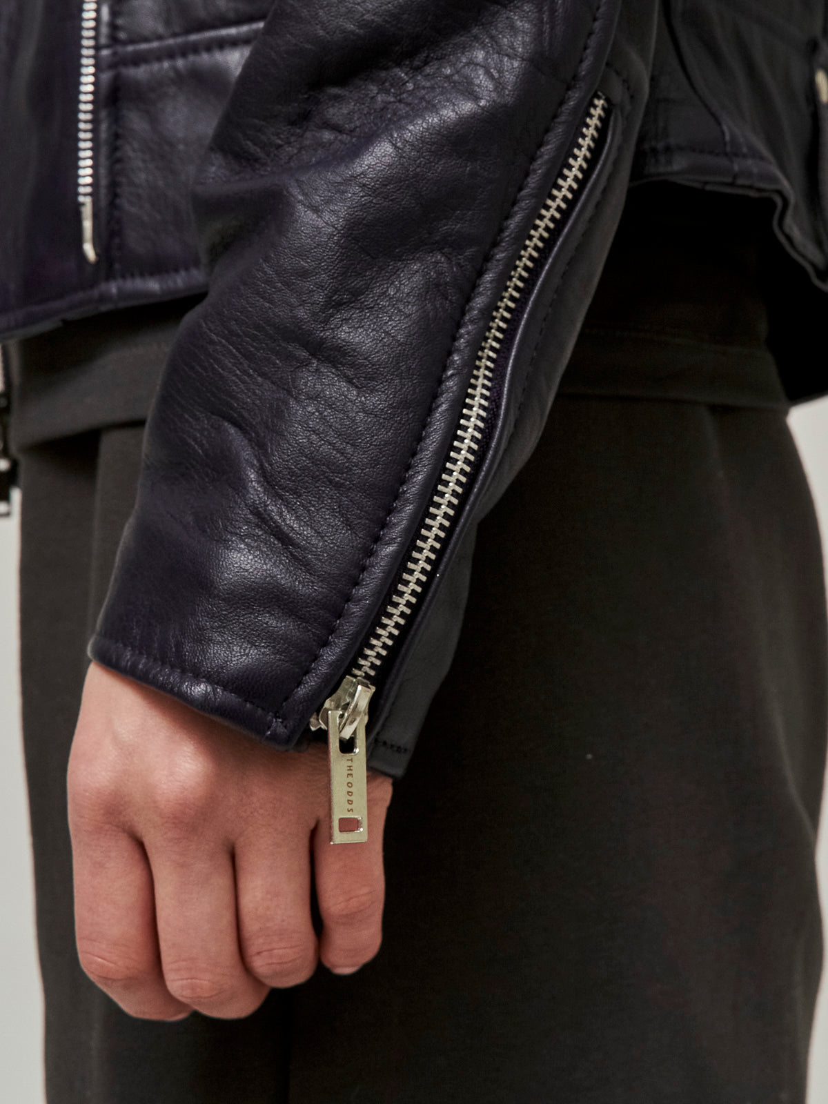 Mulberry Purple Matte Leather Jacket Women/ LMTD Edition