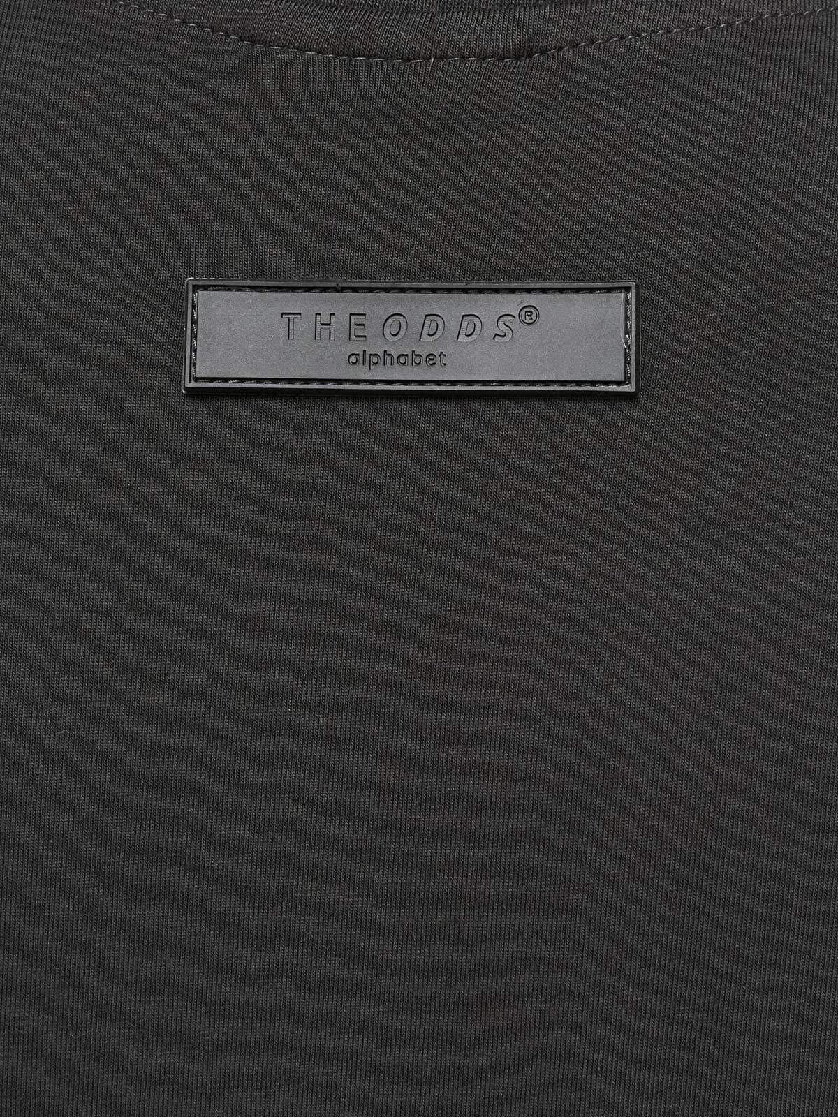 Storm Grey Regular Fit T-Shirt/ alphabet