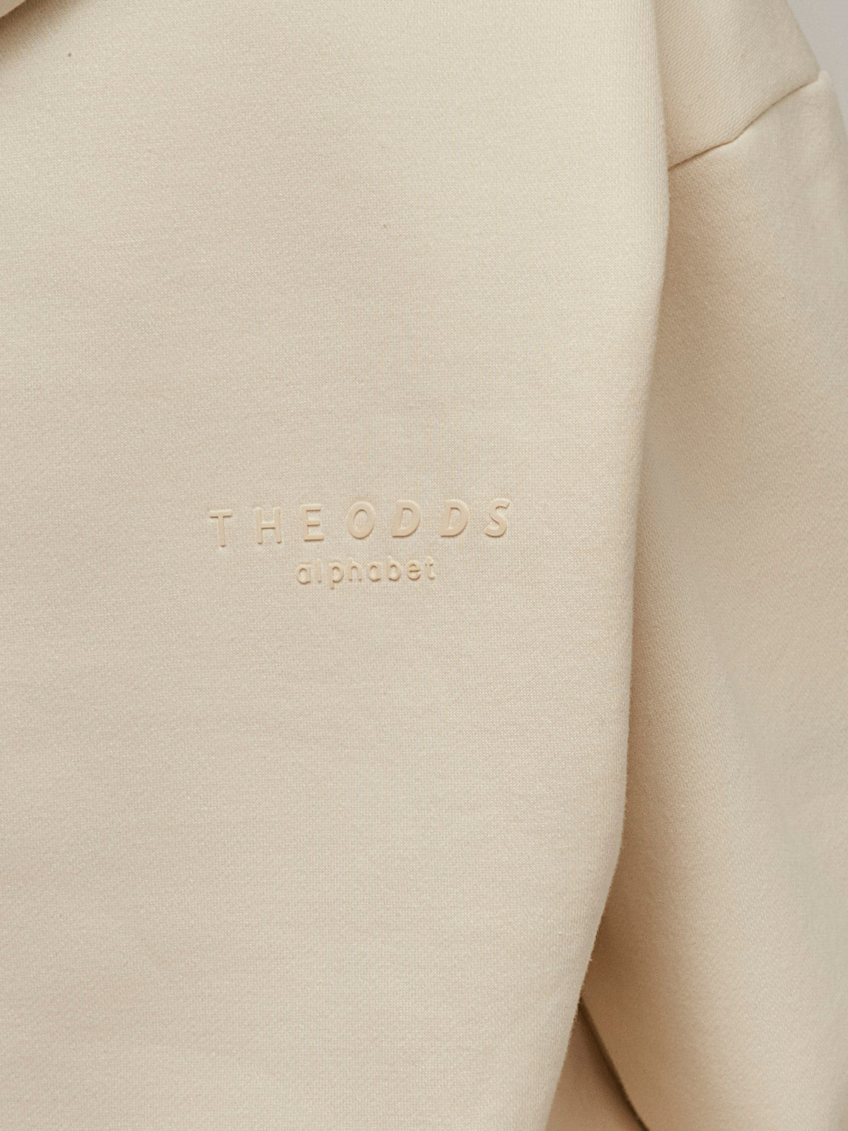 Buttercream Hoodie/ alphabet