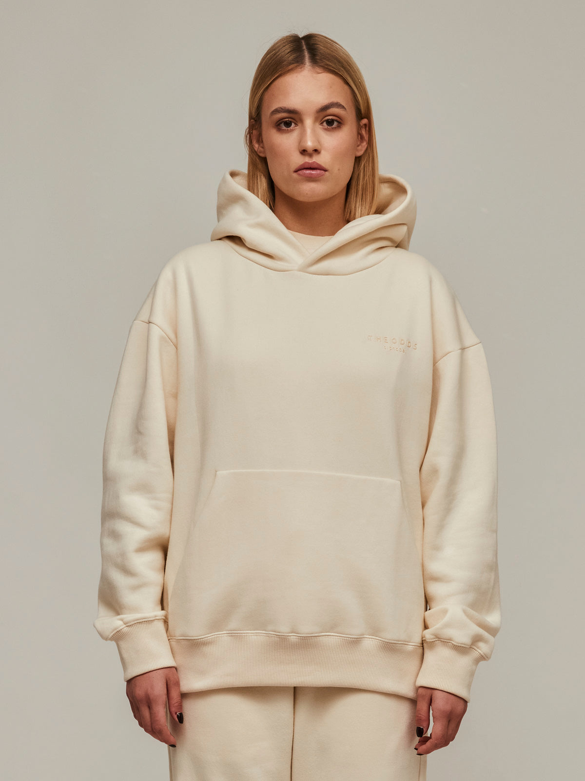Buttercream Hoodie/ alphabet
