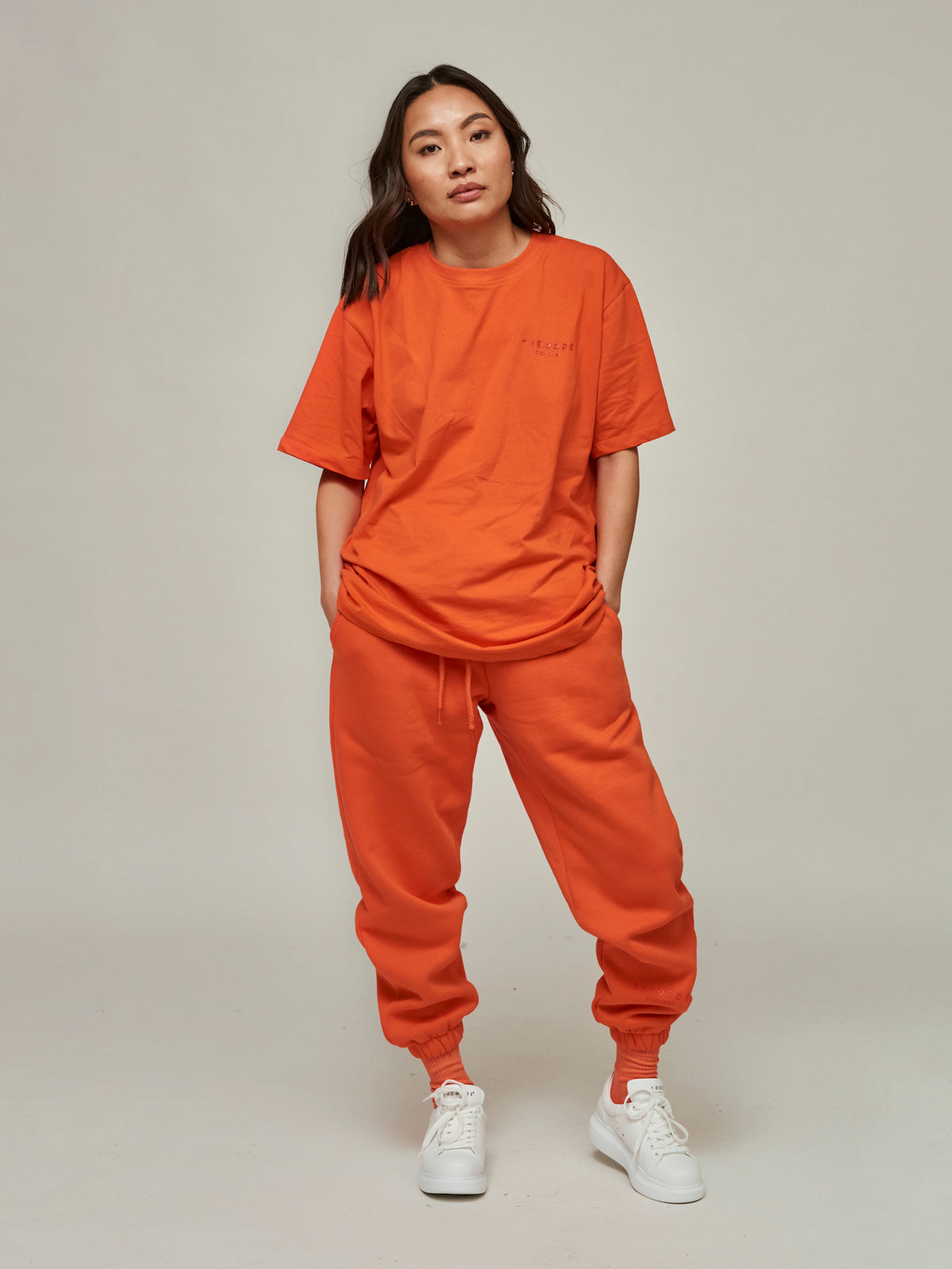 Odd Orange Regular Fit T-Shirt/ alphabet