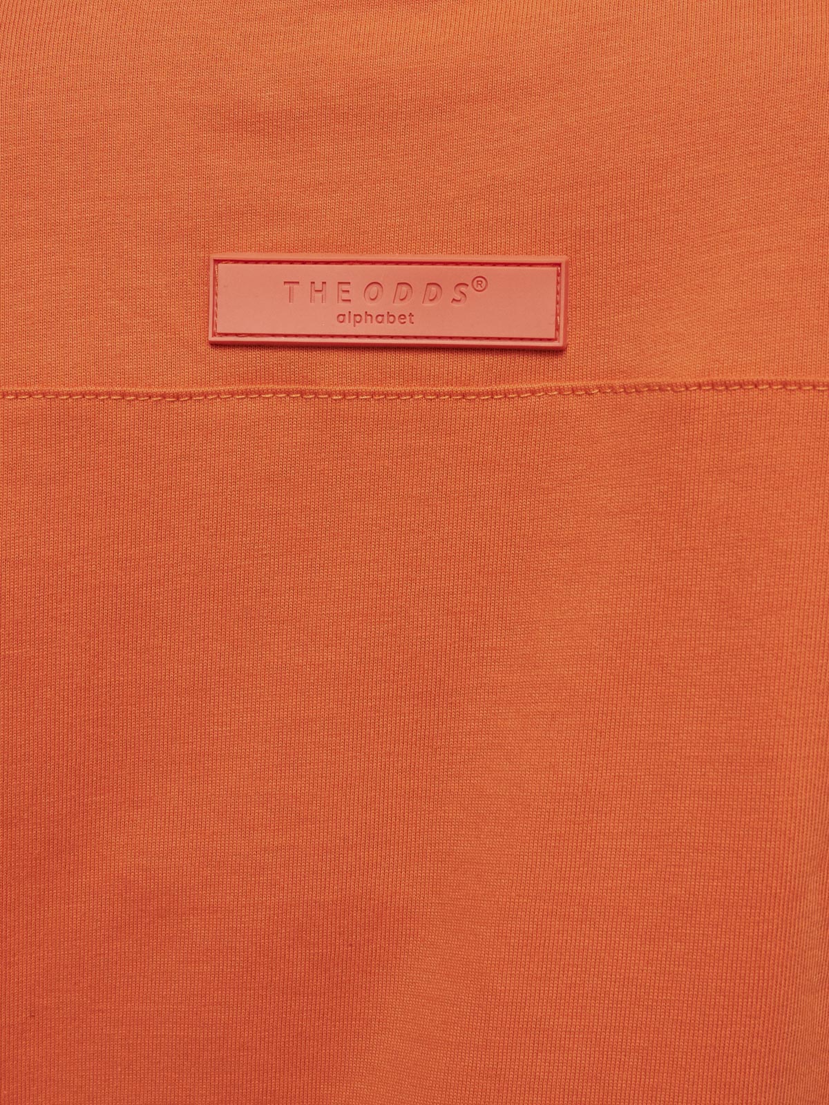 Loose T-Shirt Odd Orange/ alphabet