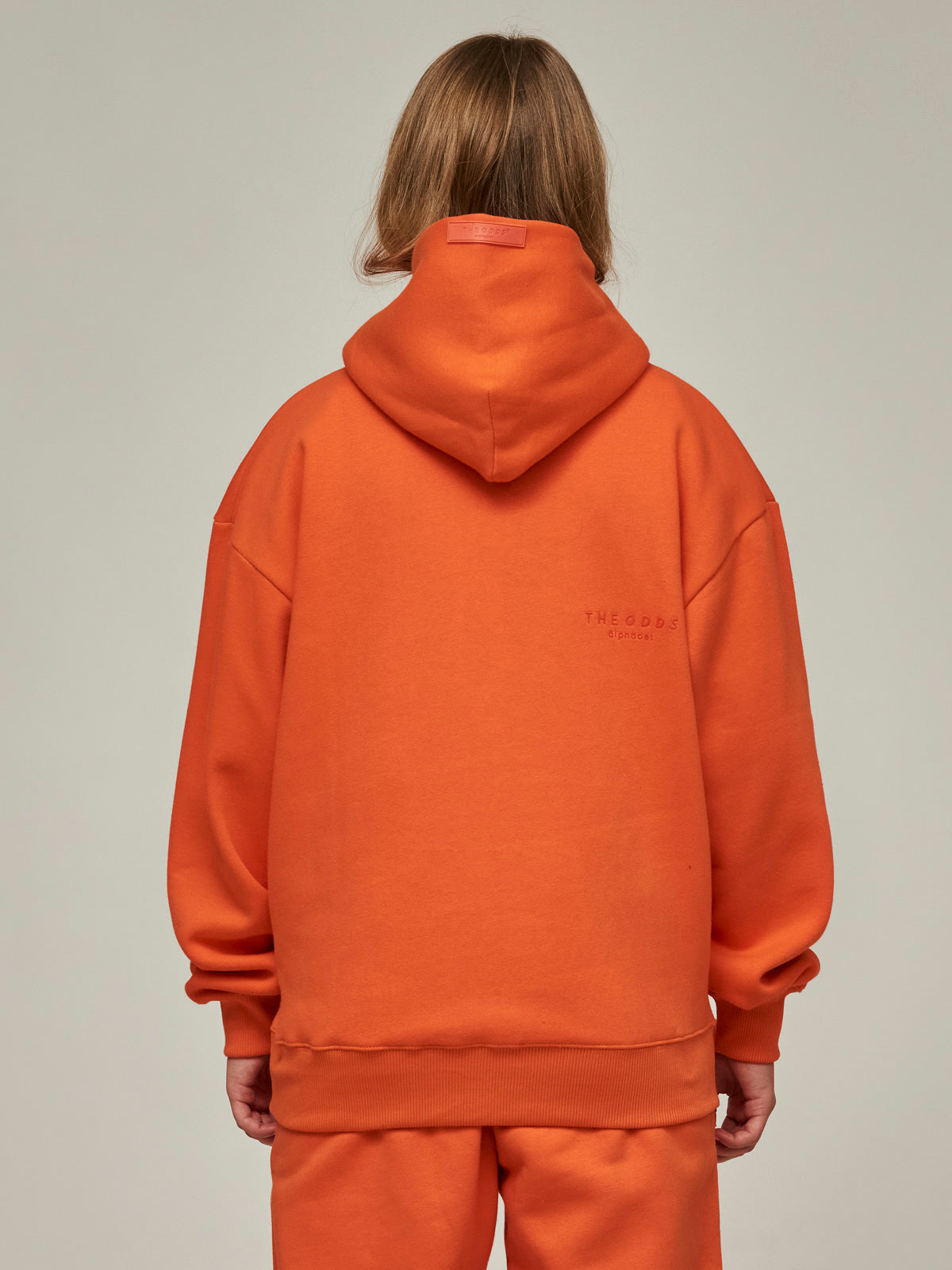The Odd Orange Hoodie/ alphabet