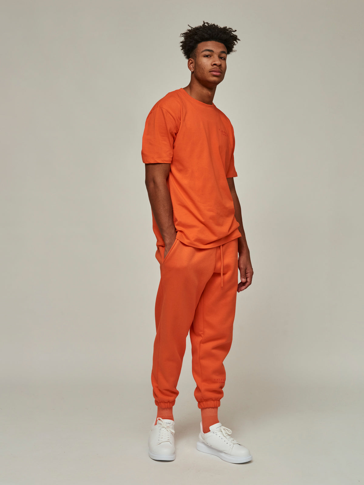 Odd Orange Regular Fit T-Shirt/ alphabet