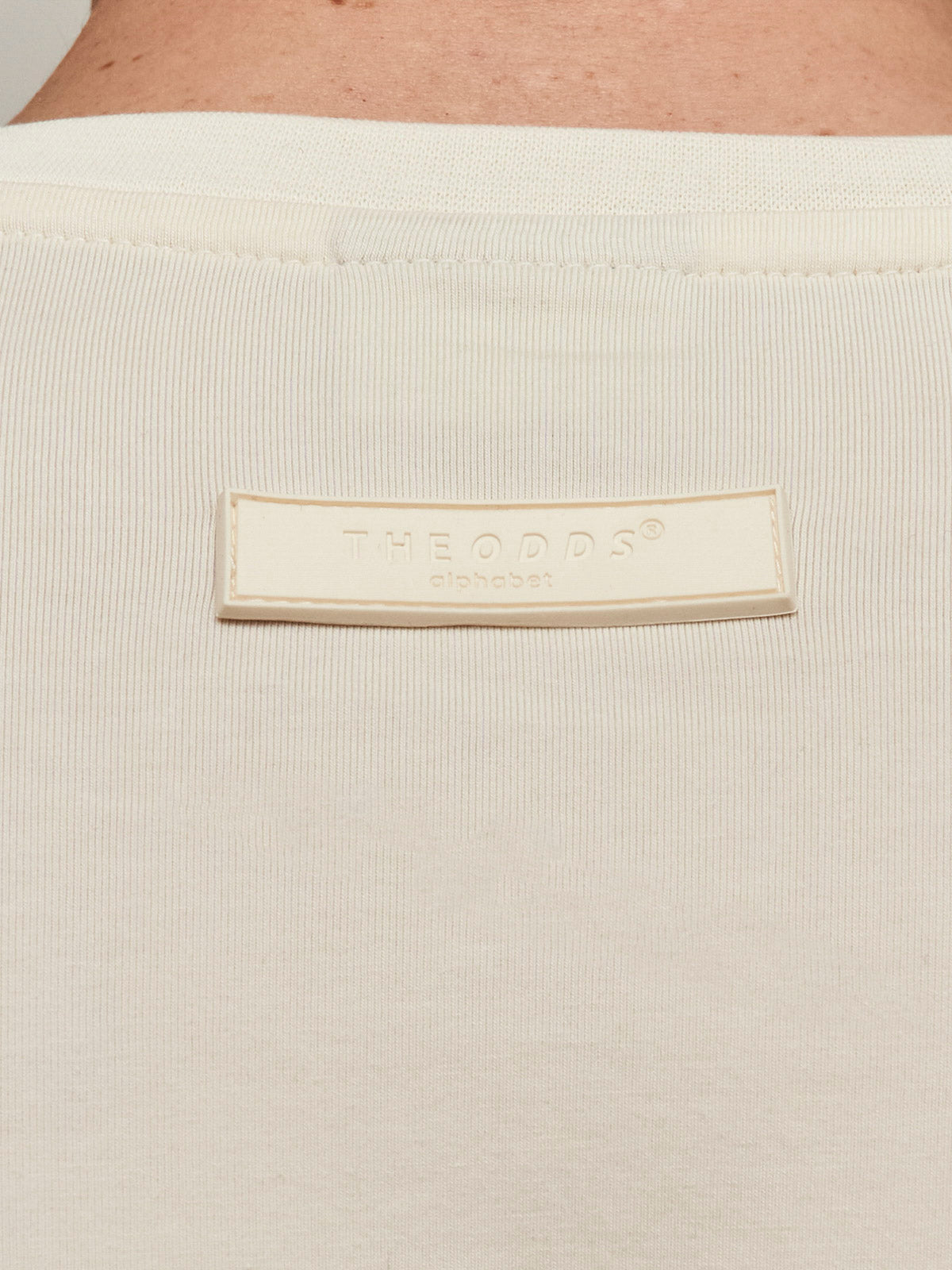 Buttercream Regular Fit T-Shirt/ alphabet