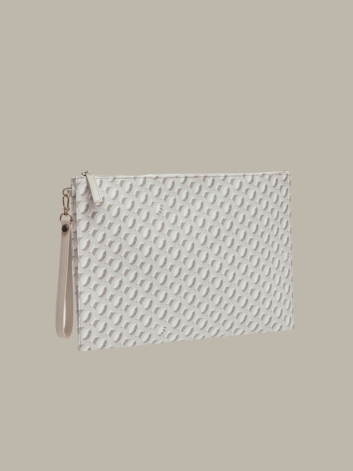 Unlmtd Odds Universal Pouch Size L Marble White-Grey/ LMTD edition