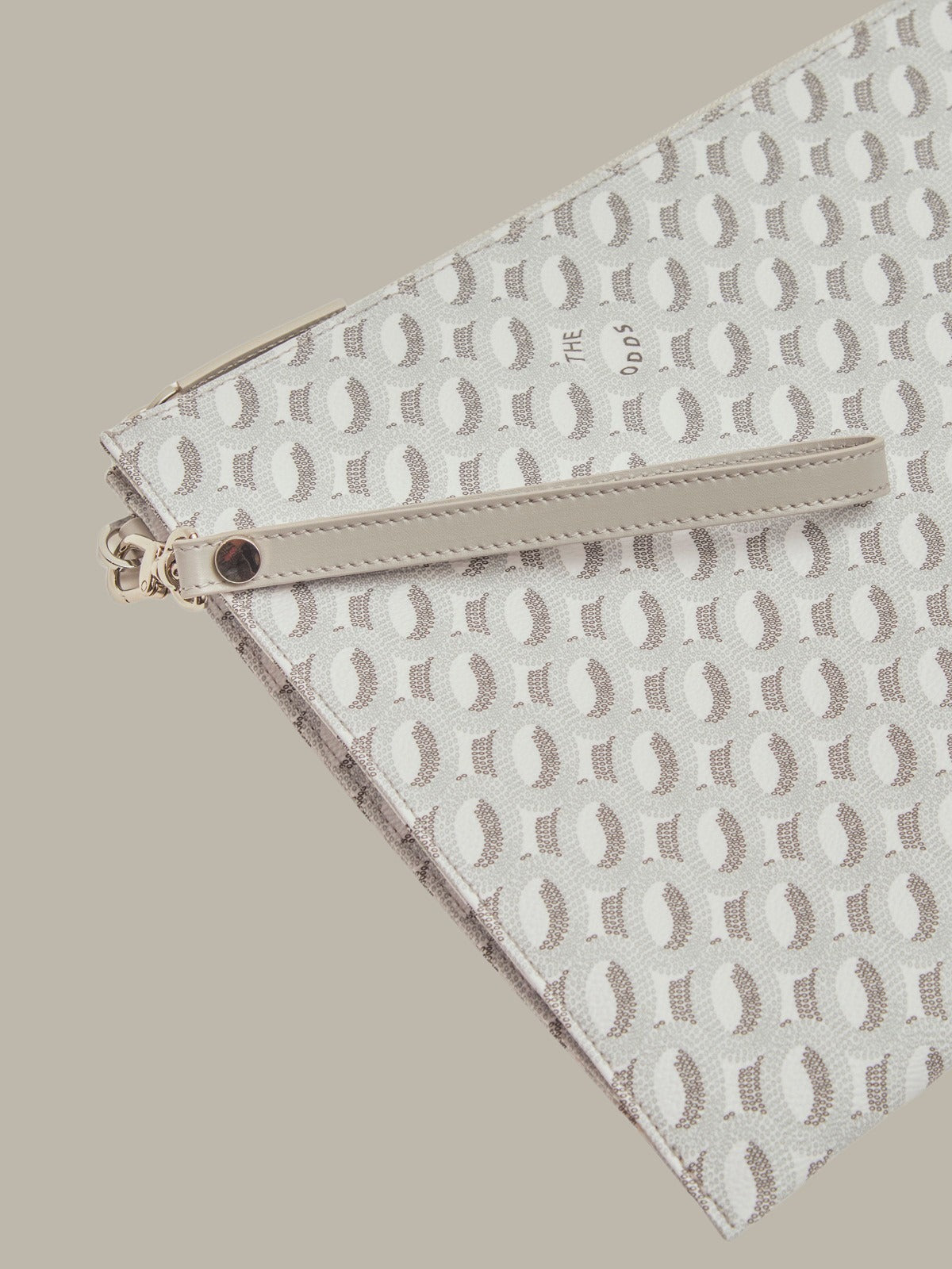 Unlmtd Odds Universal Pouch Size L Marble White-Grey/ LMTD edition