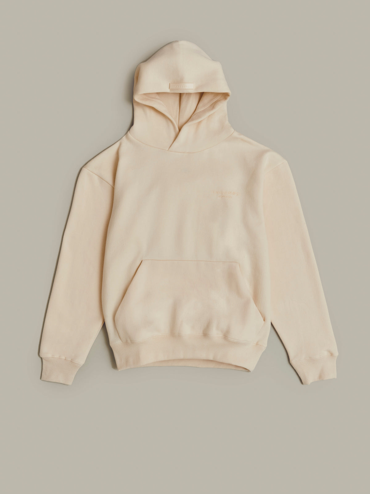 Buttercream Hoodie/ alphabet
