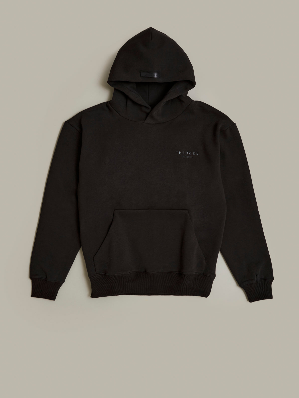 Storm Grey Hoodie/ alphabet