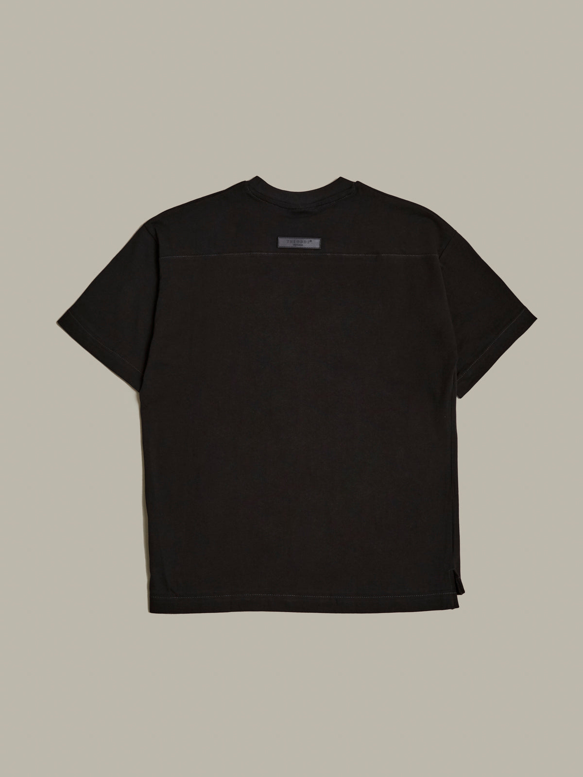 Loose T-Shirt Storm Grey/ alphabet