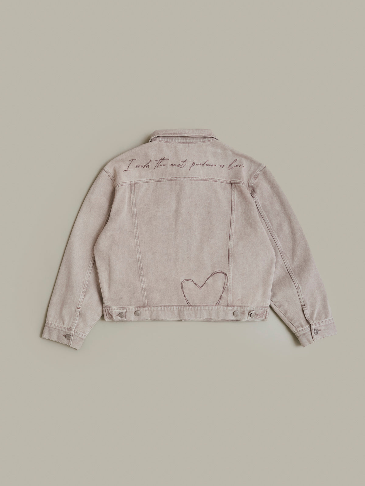 Dune Beige Jeans jacket/ LMTD edition