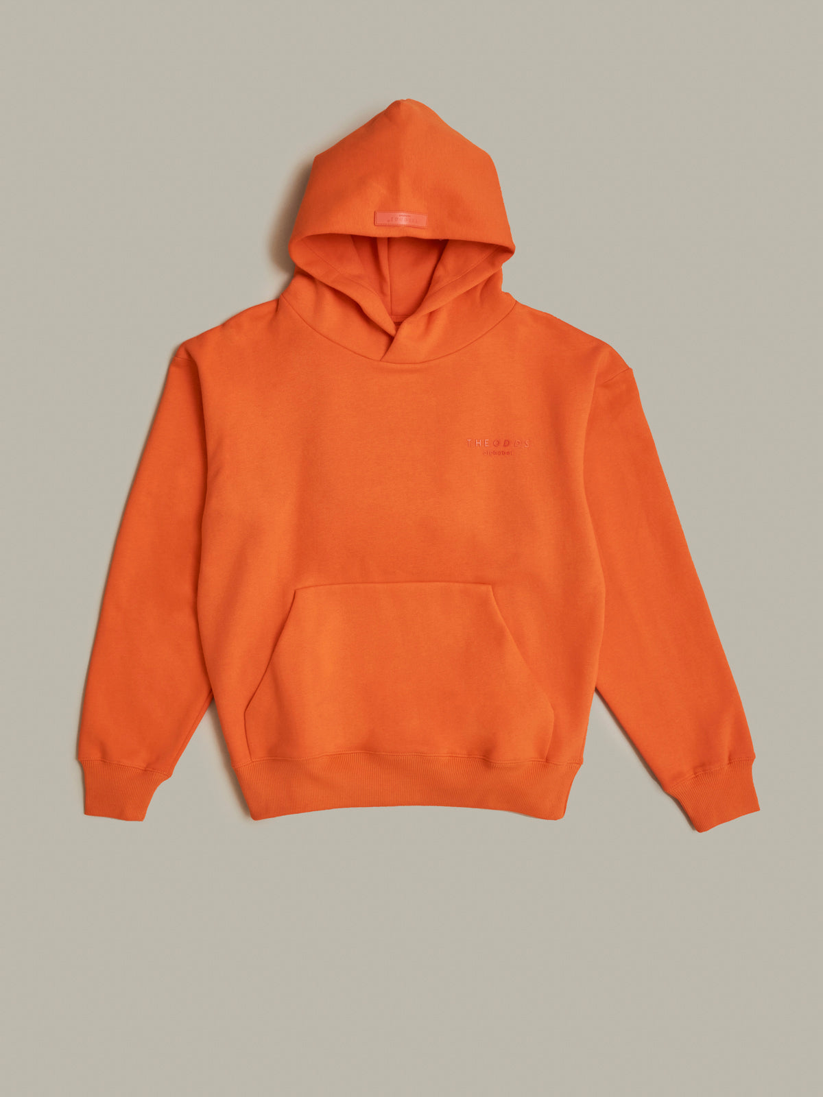 The Odd Orange Hoodie/ alphabet