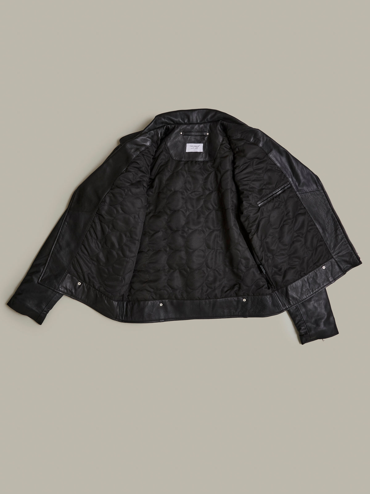 Carbon Matte Leather Jacket Women/ LMTD Edition