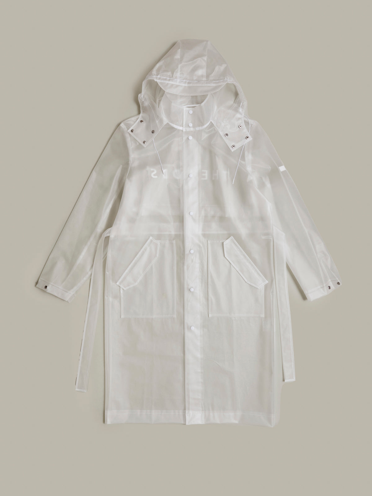 Buttercream C-Thru Raincoat/ LMTD edition