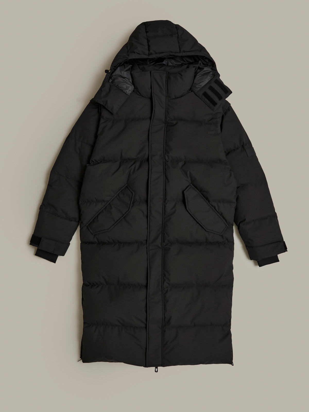 Carbon Black Long Puffer Jacket/ LMTD edition