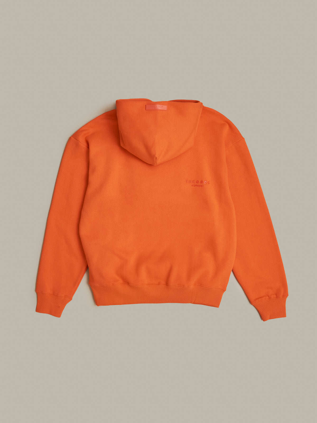 The Odd Orange Hoodie/ alphabet